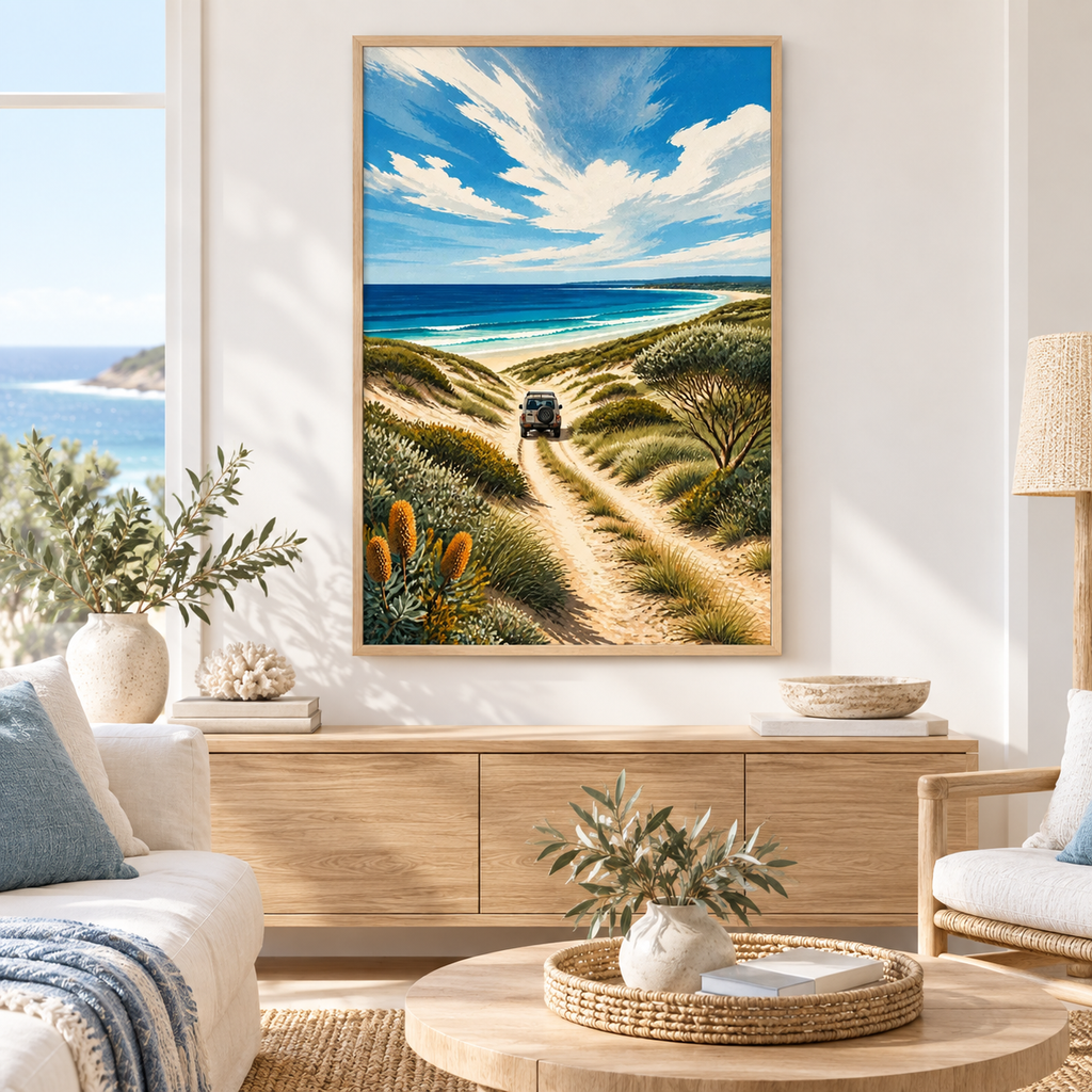 Salt Sand & South — Australian Coastal Wall Print