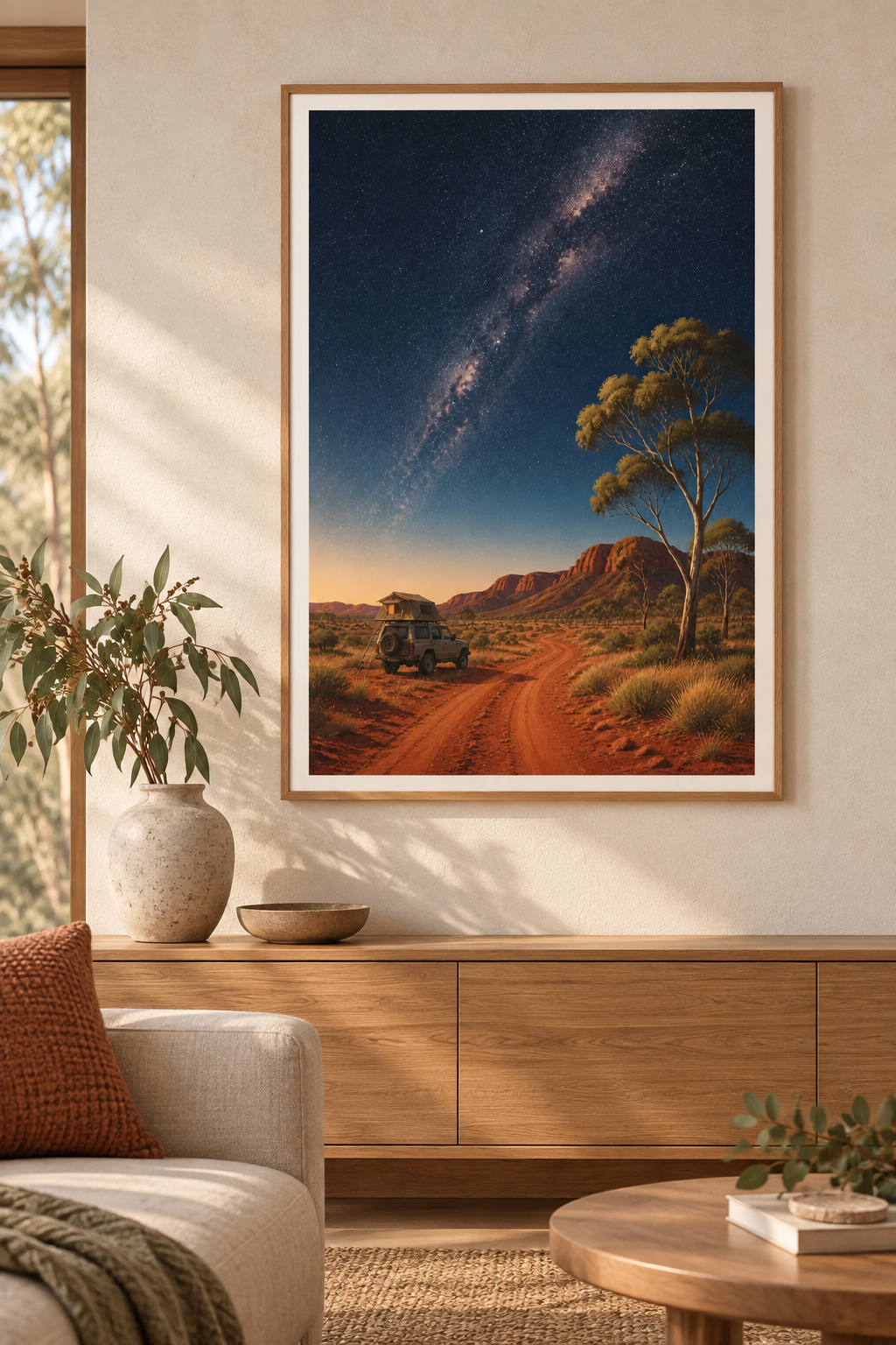 Under Southern Skies — Australian Outback Wall Print