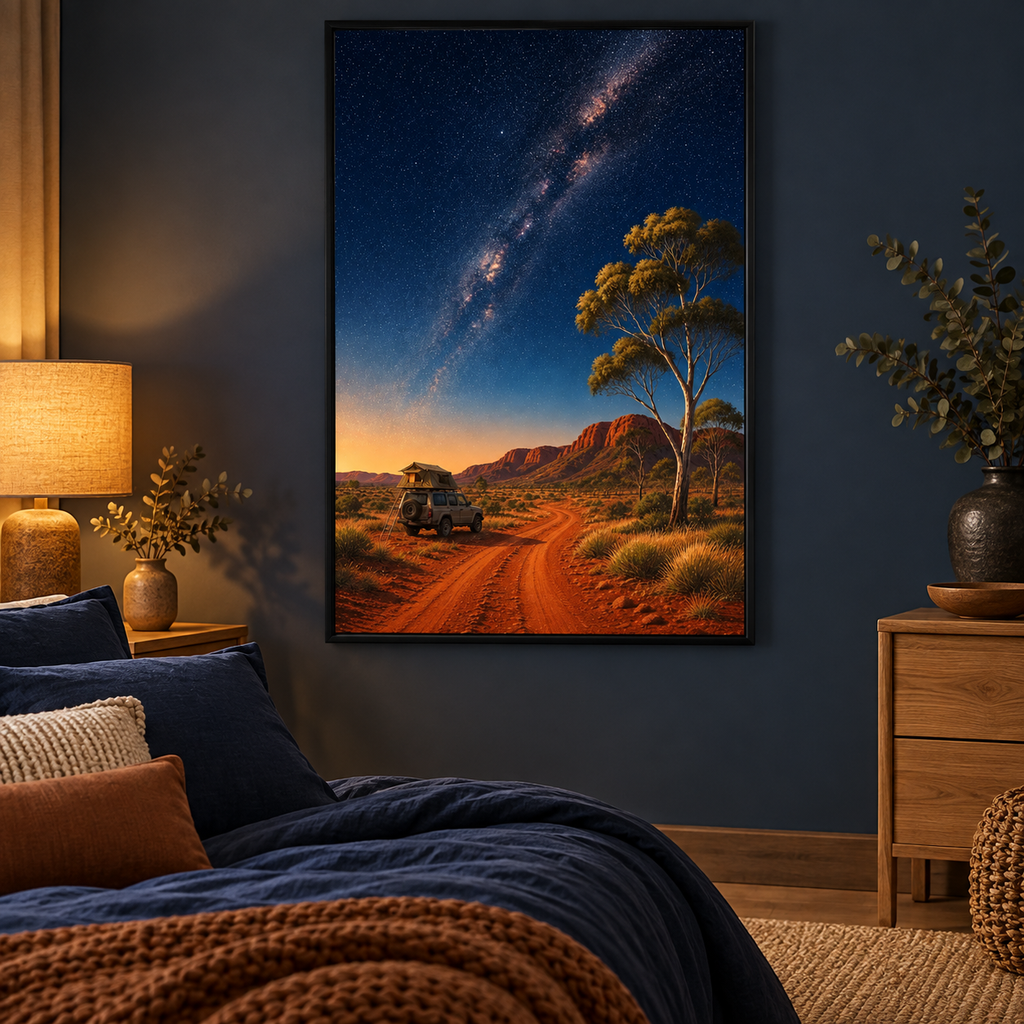 Under Southern Skies — Australian Outback Wall Print